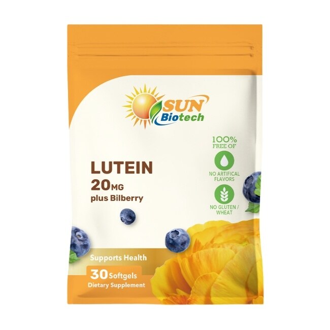 Sun日落恩賜 游離型超級葉黃素20mg+山桑子軟膠囊(30粒/袋)