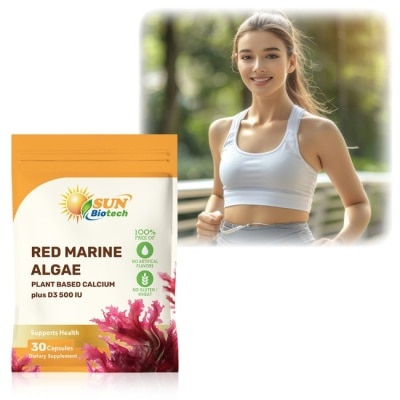 Sundown 日落恩賜 - Sun日落恩賜 愛爾蘭海藻鈣+D3複方膠囊(30粒/袋)