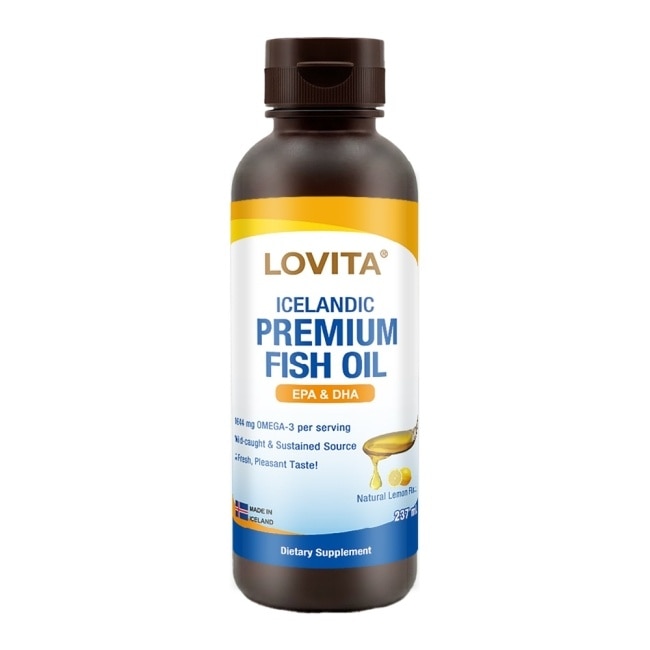 LOVITA 愛維他 冰島優質液態魚油237ml