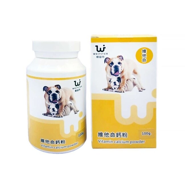 【摩達客寵物】維益特狗狗維他命鈣粉260g-犬狗營養保健必備
