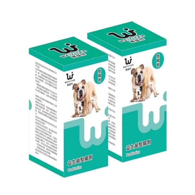 【摩達客寵物】維益特狗狗益生菌整腸劑300g(2入組)-犬狗營養保健必備