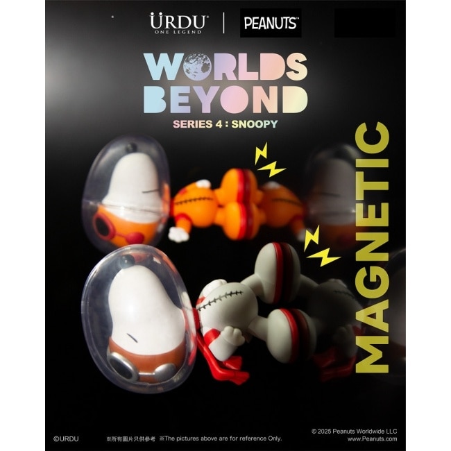 URDU X PEANUTS 超越世界系列 S4 史努比 盲盒套組 (6入)