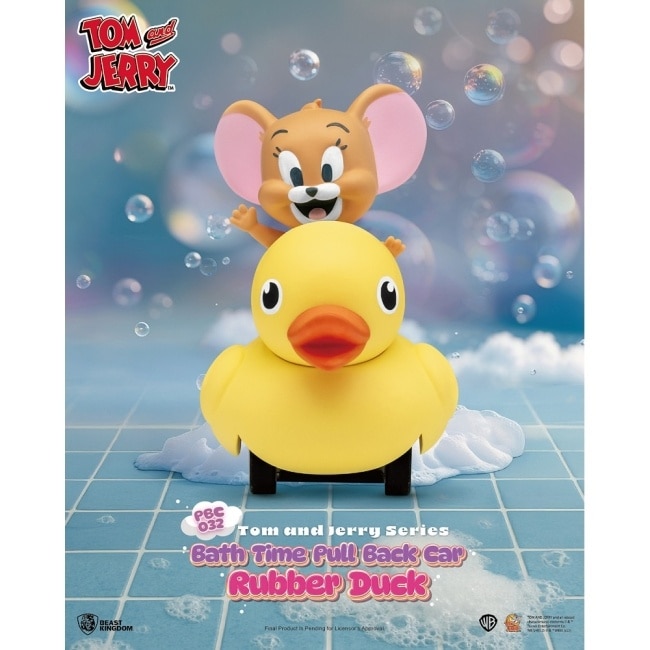 PBC-032 湯姆貓與傑利鼠 沐浴時光迴力車 盲盒套組(6入)