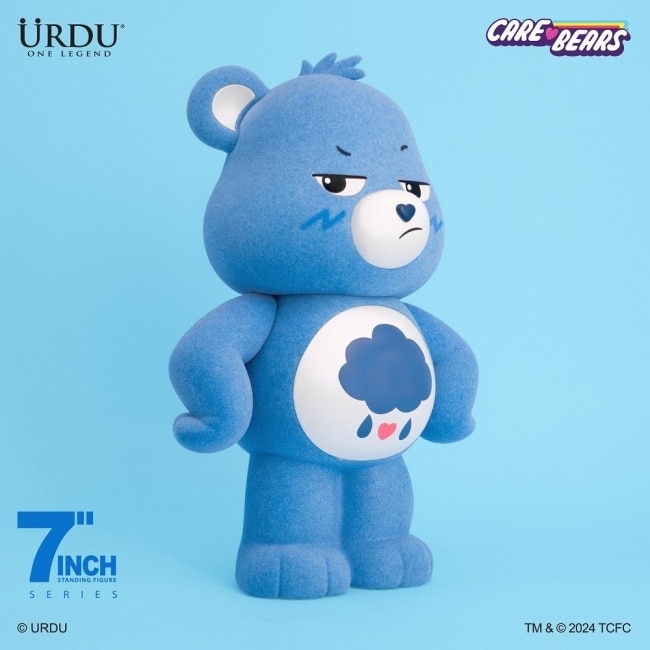 URDU x CARE BEARS 彩虹熊 7INCH 站姿公仔 Grumpy Bear