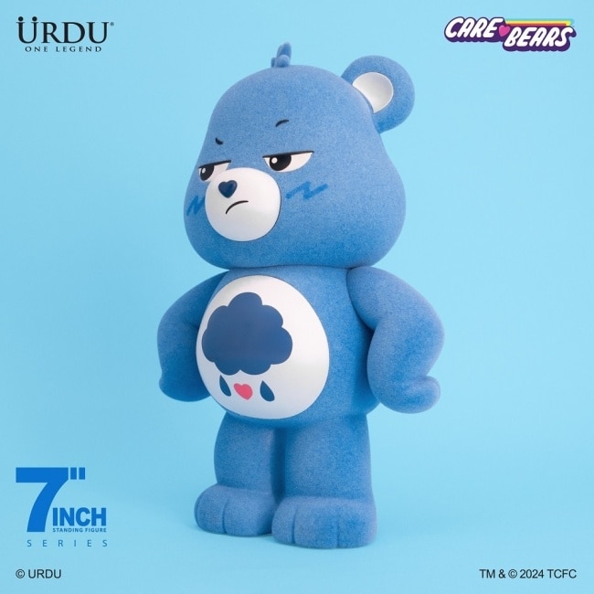 URDU x CARE BEARS 彩虹熊 7INCH 站姿公仔 Grumpy Bear