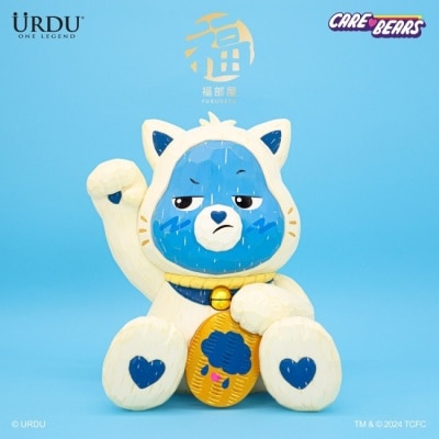野獸國 - URDU x CARE BEARS 彩虹熊 福部屋系列 UNLOCK THE MAGIC 招財貓-Grumpy