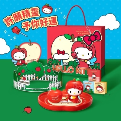 SANRIO - MarTube 馬克圖布 三麗鷗 Hello Kitty 許願蘋果 香薰蠟燭套組