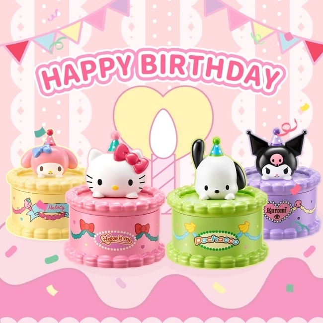 MarTube 馬克圖布 三麗鷗 生日蛋糕蠟燭系列_酷洛米