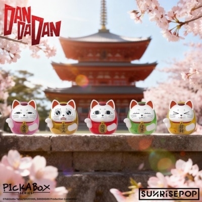 野獸國 - SUNRISEPOP 膽大黨 PICKABOX 高速婆婆 達摩系列 盲盒套組(4入)