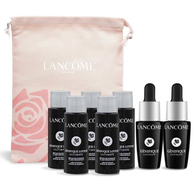 LANCOME 蘭蔻 超極限肌因精華賦活組[小黑水+小黑瓶]-國際航空版