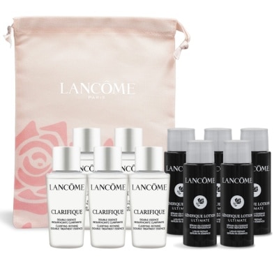 LANCOME蘭蔻 - LANCOME 蘭蔻 超極亮白保濕組[小黑水10mlX5+極光水10mlX5]-專櫃公司貨