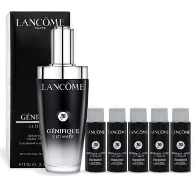LANCOME蘭蔻 - LANCOME 蘭蔻 超極限肌因賦活露(100ml)送小黑水(50ml)-國際航空版