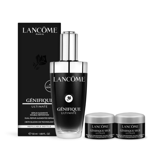 LANCOME 蘭蔻 超極限肌因賦活露(50ml)+超極限肌因撫紋眼霜(5mlX2)-專櫃公司貨
