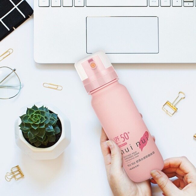 nuinui 舒潤水感防曬噴霧敏感肌專用SPF50+ PA+++ 90ML