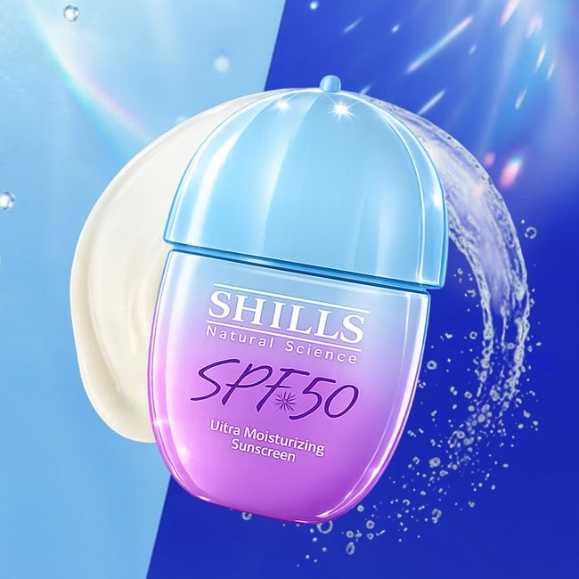 SHILLS舒兒絲很耐曬超清爽水感UV防曬乳40ml(美白型)SPF50