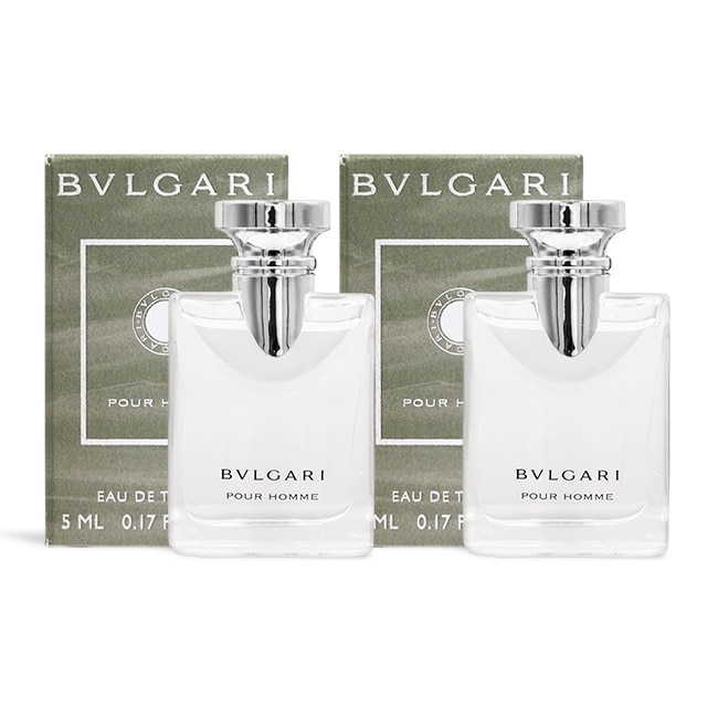 BVLGARI 寶格麗 大吉嶺中性淡香水(5ml)X2-新版-專櫃公司貨