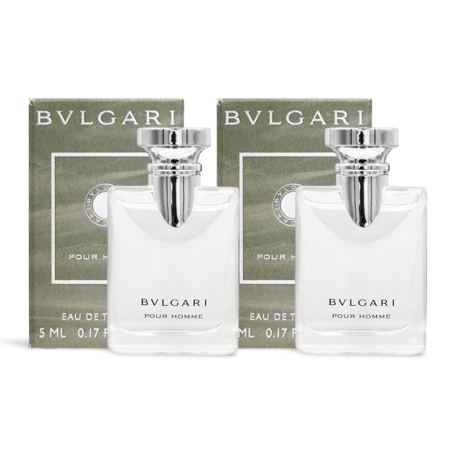 BVLGARI 寶格麗 大吉嶺中性淡香水(5ml)X2-新版-專櫃公司貨