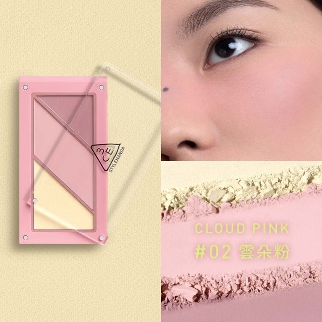 3CE疊疊不休磁力腮紅盤 02 #CLOUD PINK雲朵粉 10.5g image