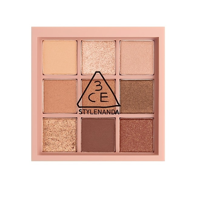 3CE九色紛呈眼影盤 #OVERTAKE橘棕盤 8.1g