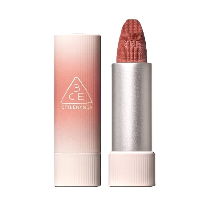 3CE輕絨擁吻 絨霧唇膏 #01OAT 原色約定 3.5g