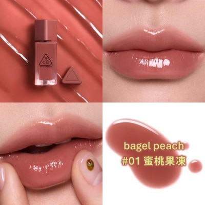 3CE - 3CE果凍護唇蜜 #01蜜桃果凍 4g #小果凍 image