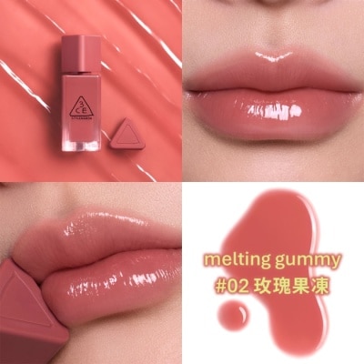 3CE - 3CE果凍護唇蜜 #02玫瑰果凍 4g #小果凍 image