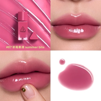 3CE - 3CE果凍護唇蜜 #07草莓果凍 4g #小果凍