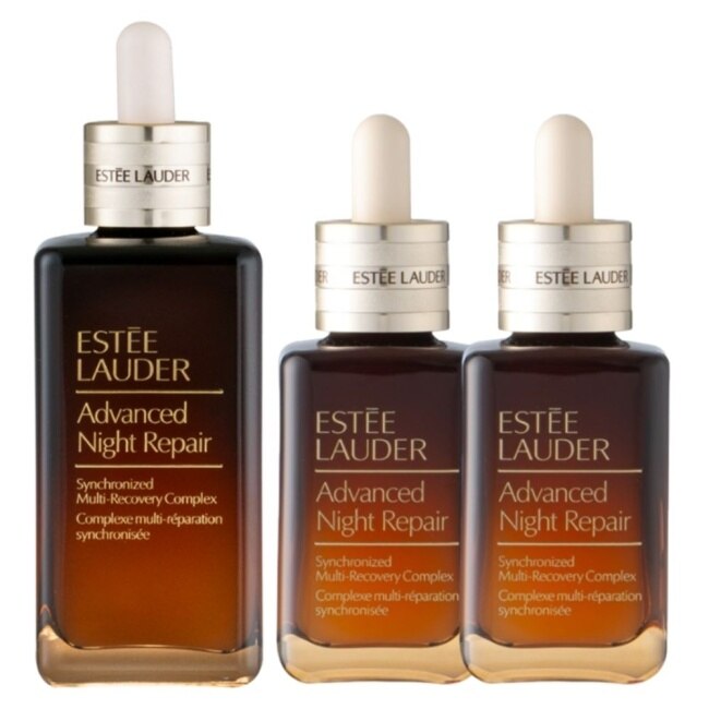 【ESTEE LAUDER 雅詩蘭黛】特潤超導全方位修護露 115ml+50mlX2 公司貨 小棕瓶