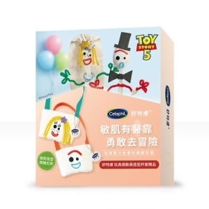 玩具總動員 叉奇與凱倫造型-舒特膚杯套贈品