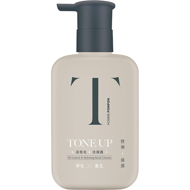 澎澎MAN TONE UP-液態皂洗顏露-控油保濕150g