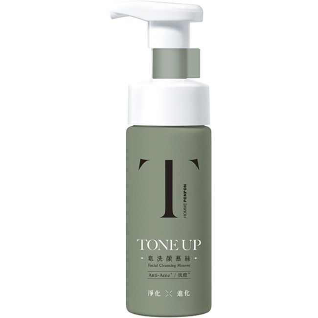 澎澎MAN TONE UP-皂洗顏慕絲-平衡抗痘150g