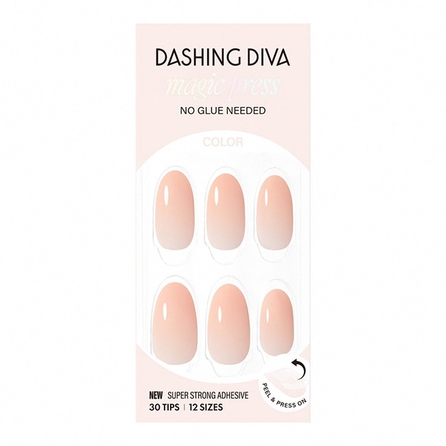 Dashing Diva/C 薄型素色美甲片-裸光亮澤-30片