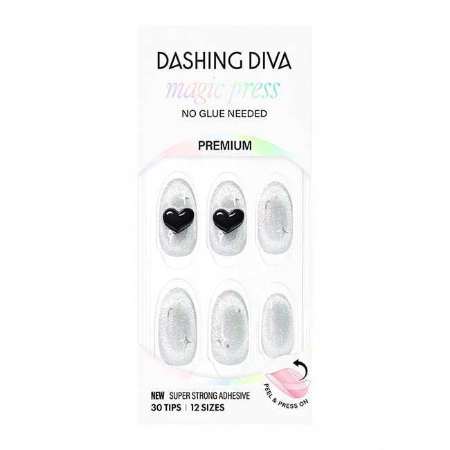 Dashing Diva/P頂級璀燦美甲片-心動陰影-30片