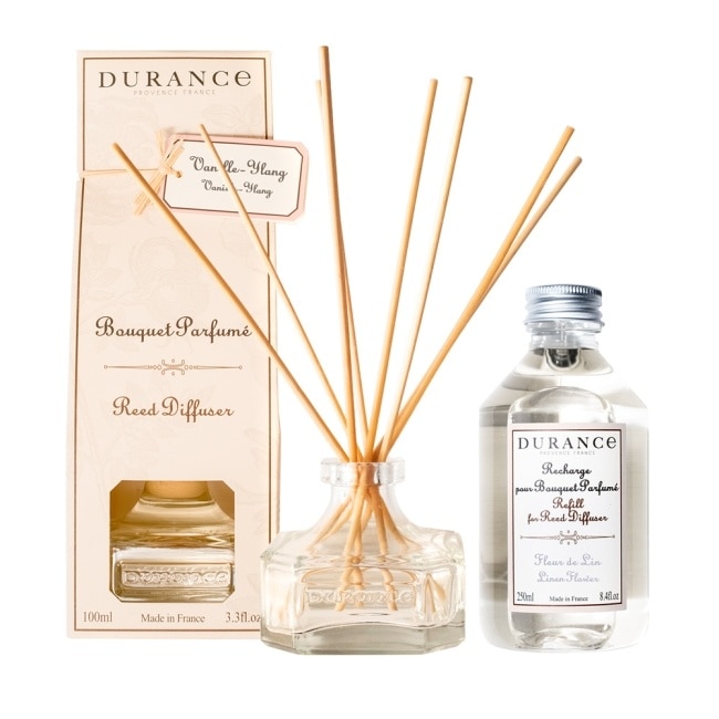 DURANCE朵昂思 依蘭香草大地擴香組100ml送250ml補充瓶(隨機)買小送大-專櫃公司貨