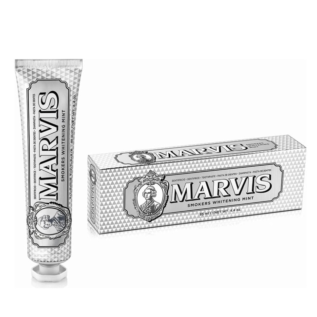 MARVIS 義大利精品牙膏-強化亮白薄荷 85ml