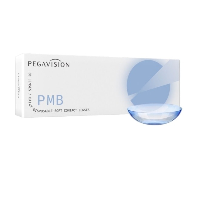 -9.50 PEGAVISION PMB透明日拋30片裝