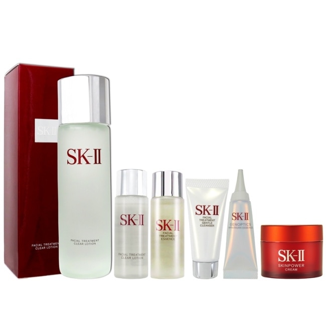 SKII亮采化妝水230ml(贈潔顏乳20g+青春露30ml+亮采水30ml+活膚霜15g+精華10ml) image