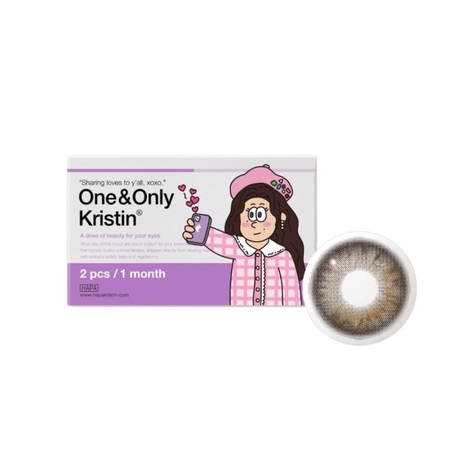 5.00 HAPA KRISTIN One&Only彩月2入(棕)