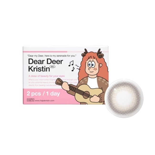5.00 HAPA KRISTIN DearDeer彩月2入(斑比棕)