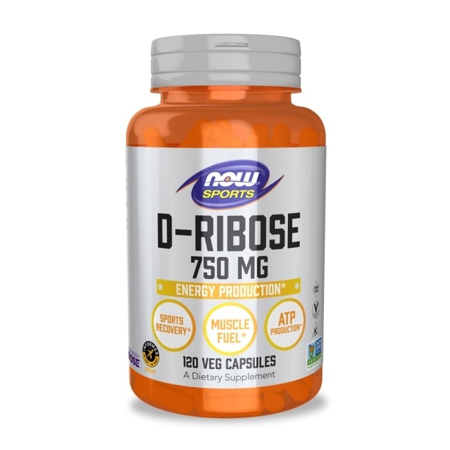 【NOW】D-核糖膠囊1瓶(120顆)