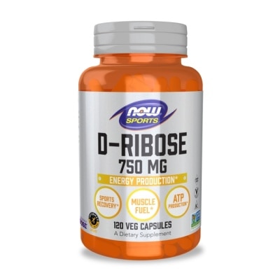 NOW - 【NOW】D-核糖膠囊1瓶(120顆)