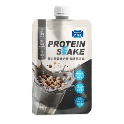 NutriPlus 活沛多 - 活沛多 蛋白脆榖纖奶昔-焙培黑芝麻 image