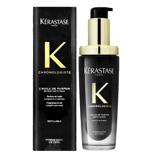 KERASTASE卡詩 黑鑽極萃逆時玫瑰香氛露 75ml #升級版