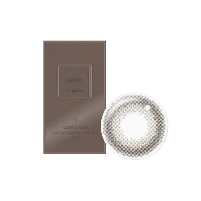 0.00 MAISON微美瞳彩色月拋隱形眼鏡2片裝-可可棕