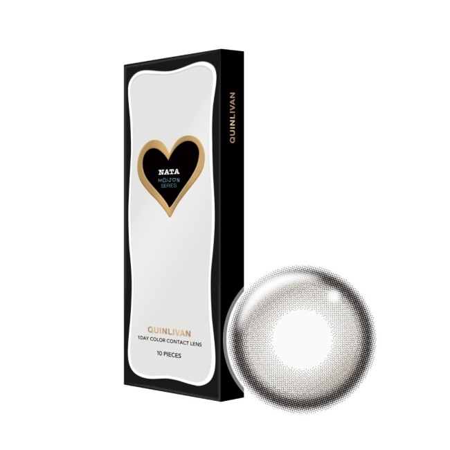 5.25 MAISON微美瞳彩色日拋隱形眼鏡10片裝-奶油灰 image