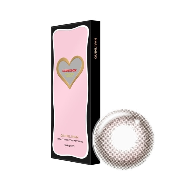 0.00 MAISON微美瞳彩色日拋隱形眼鏡10片裝-唇膏粉