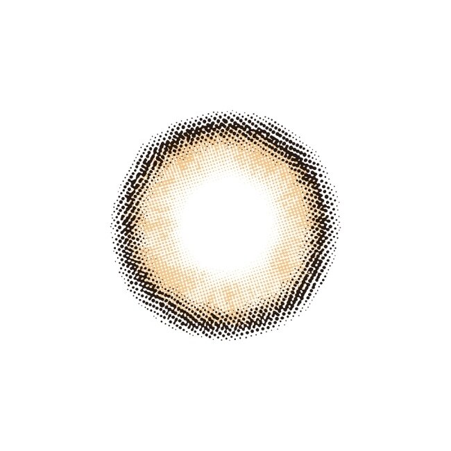 2.50 喜蜜-月拋軟性隱形眼鏡-Warm Brown-1片裝 image