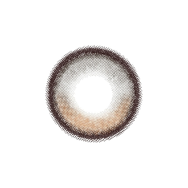 3.50 喜蜜-月拋軟性隱形眼鏡-Deep Brown-1片裝 image
