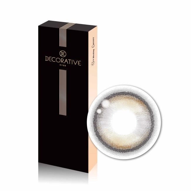 7.00 暖陽灰 DECORATIVE 視妝美日拋軟性隱形眼鏡10入 image