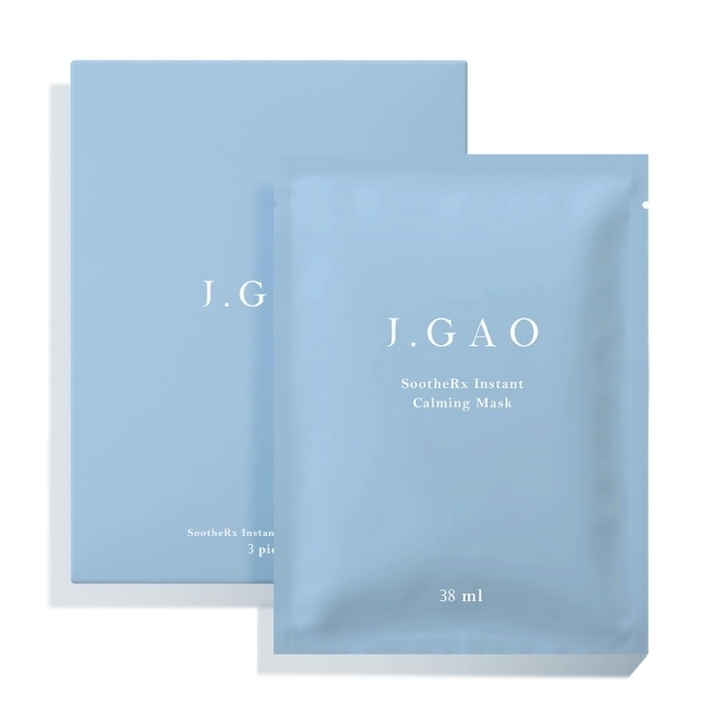 J.GAO 逆時極速修護舒緩面膜 3片